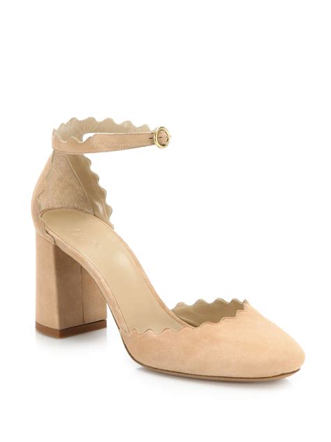 chloe pumps cheap|chloe scalloped heels.